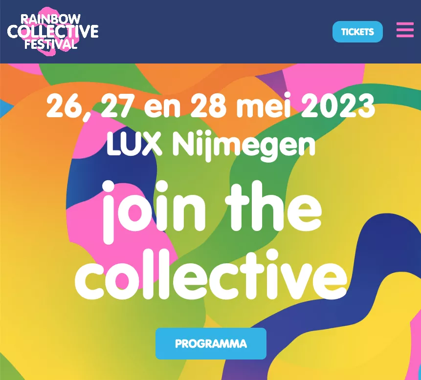 Rainbow Collective Festival Website
